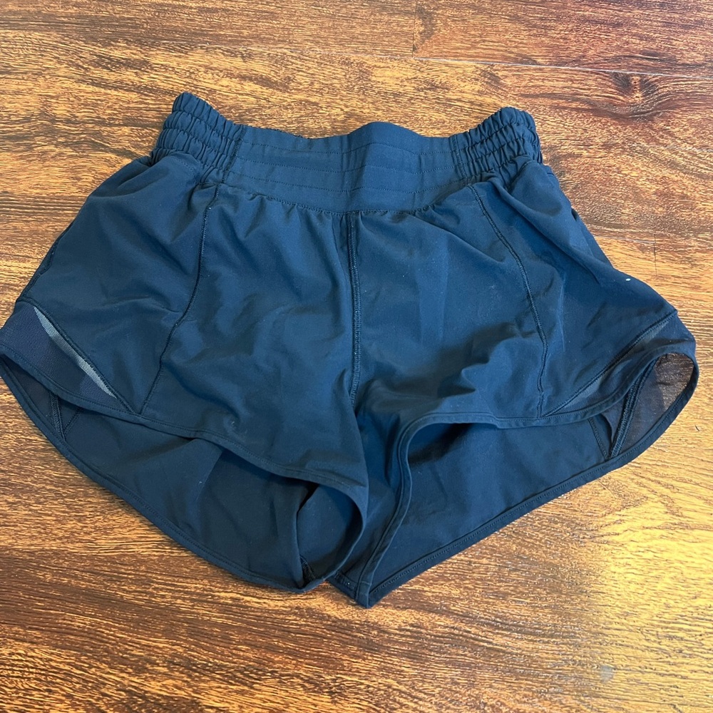 Lululemon Athletica Blue Athletic Shorts Lightweight Performance